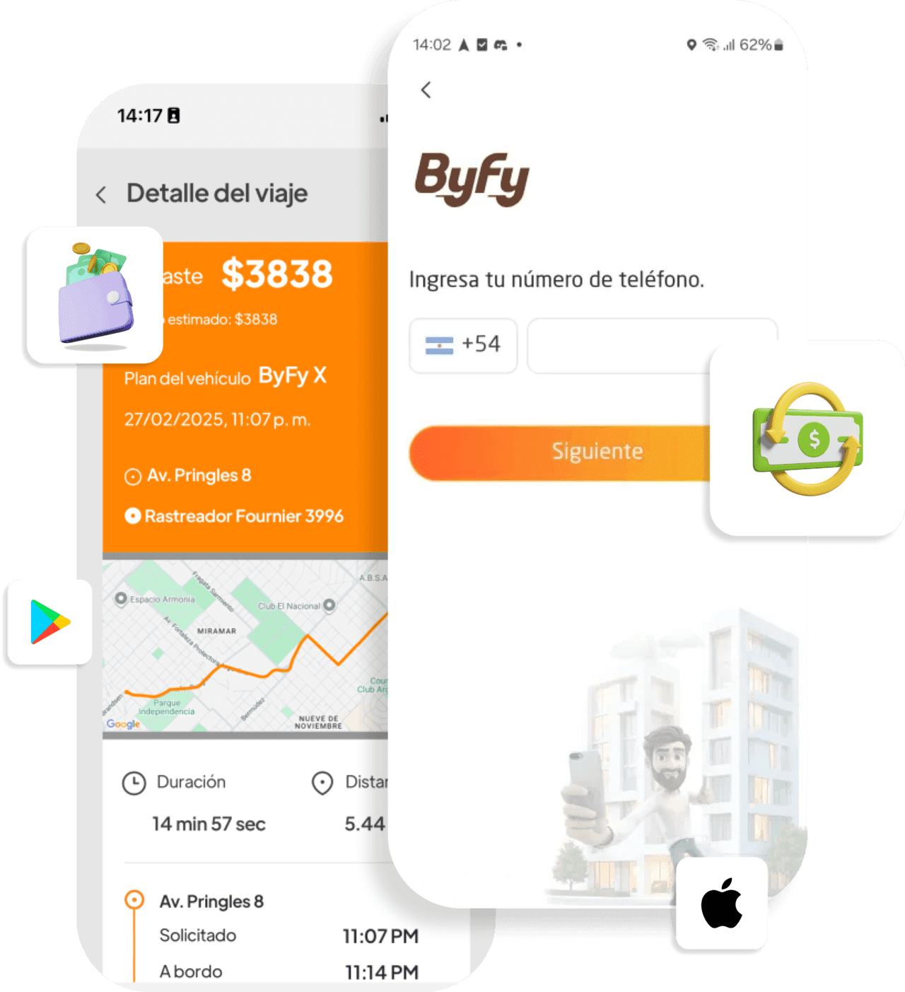 Byfy app phone image